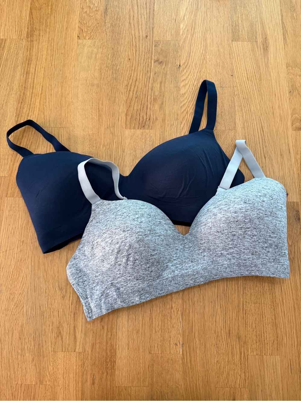 Soma 38C Lot of 2 Black Gray Enbliss Wireless Bras